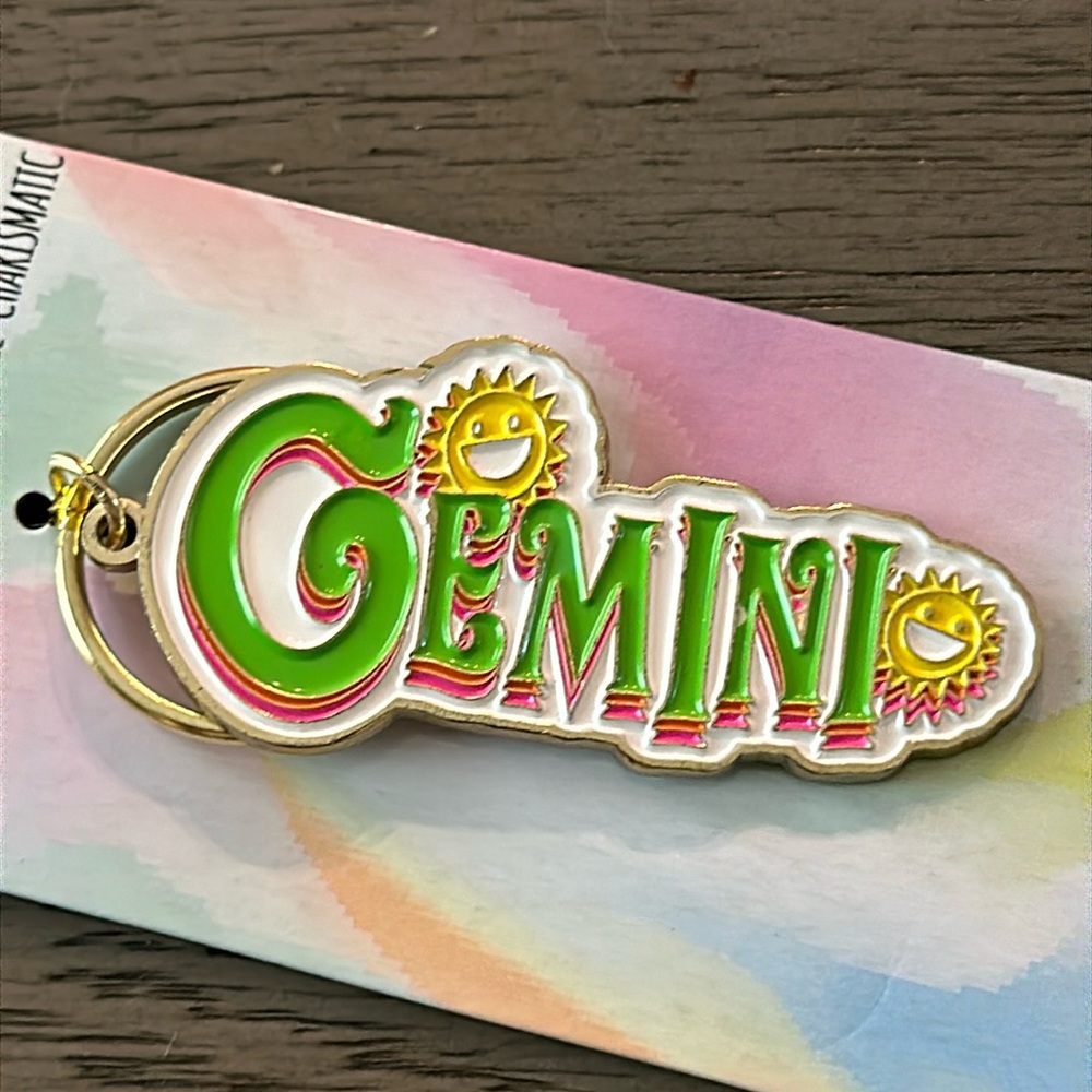 NEW ♊️ Gemini Keychain
